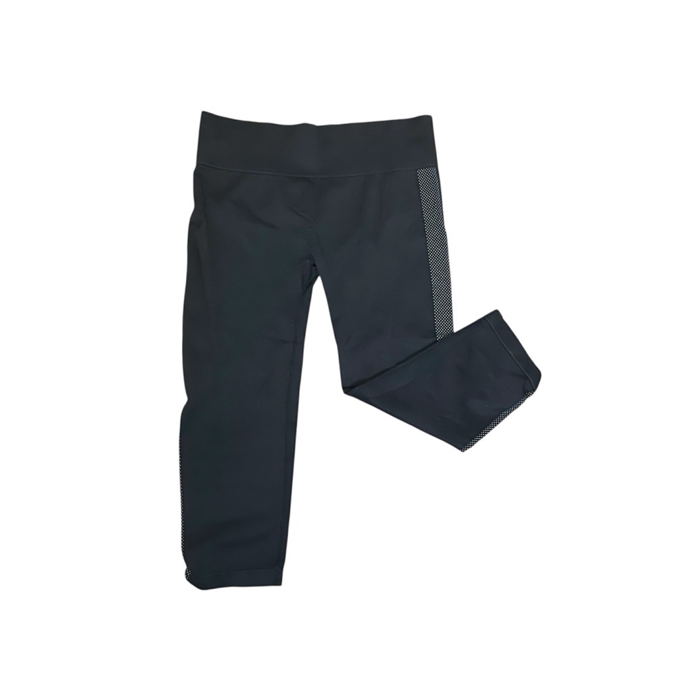 Champion Half Cropped Leggings XL Ruched Polka Dot Gym Athletic